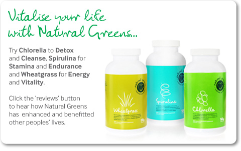 Natural Greens Nutrient Rich Super Foods